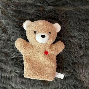 Teddy bear hand puppet